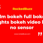 Film bokeh full bokeh lights bokeh video hd no sensor
