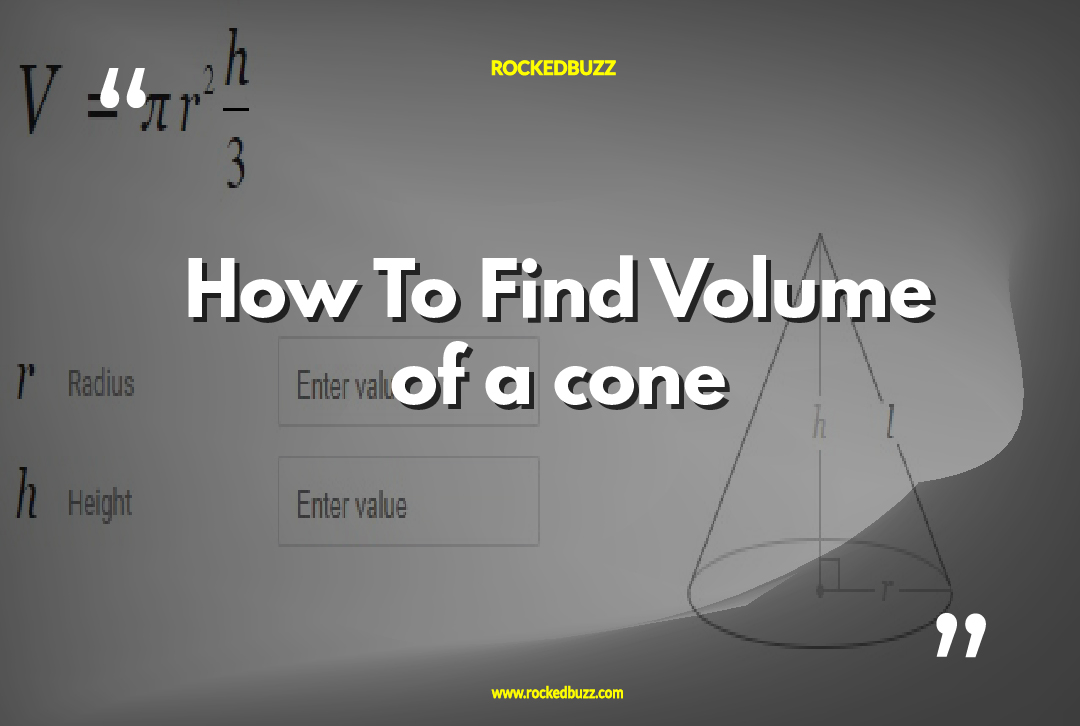 How To Find Volume