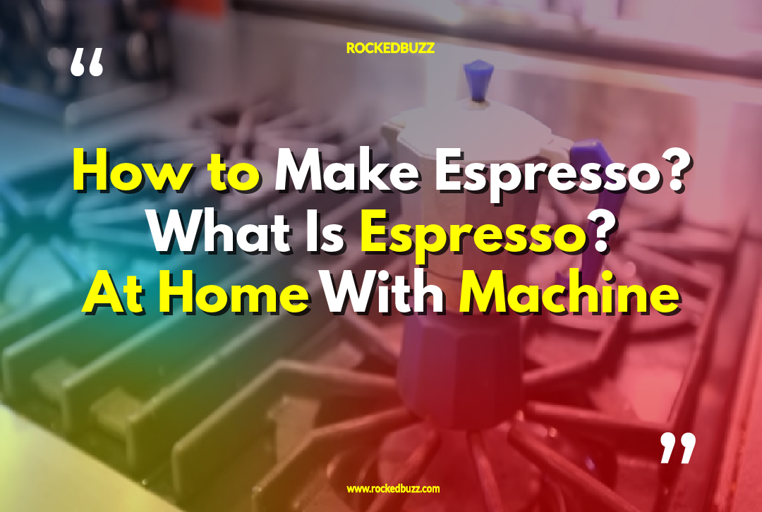 Espresso At Home With Machine