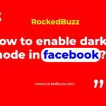 Dark mode in facebook