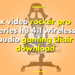 x video rocker pro wireless audio gaming chair download