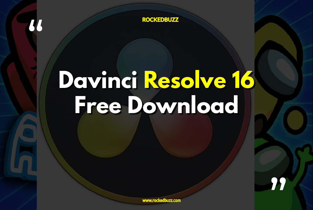 Davinci Resolve 16 Download