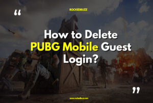 Delete PUBG Mobile Guest Login