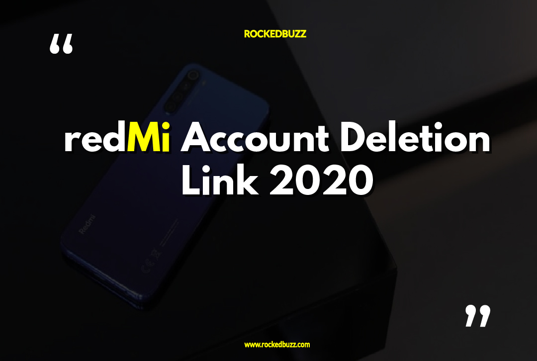 Mi Account Deletion Link 2020