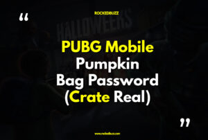 PUBG Mobile Pumpkin Bag Password
