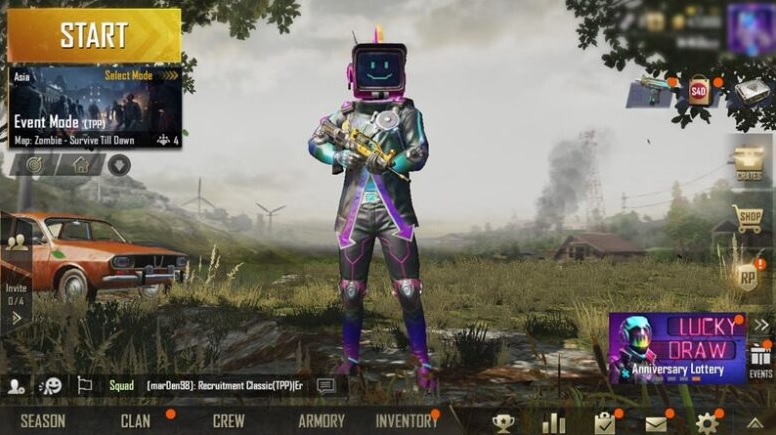 PUBG Mobile Free Accounts throughout December 2020