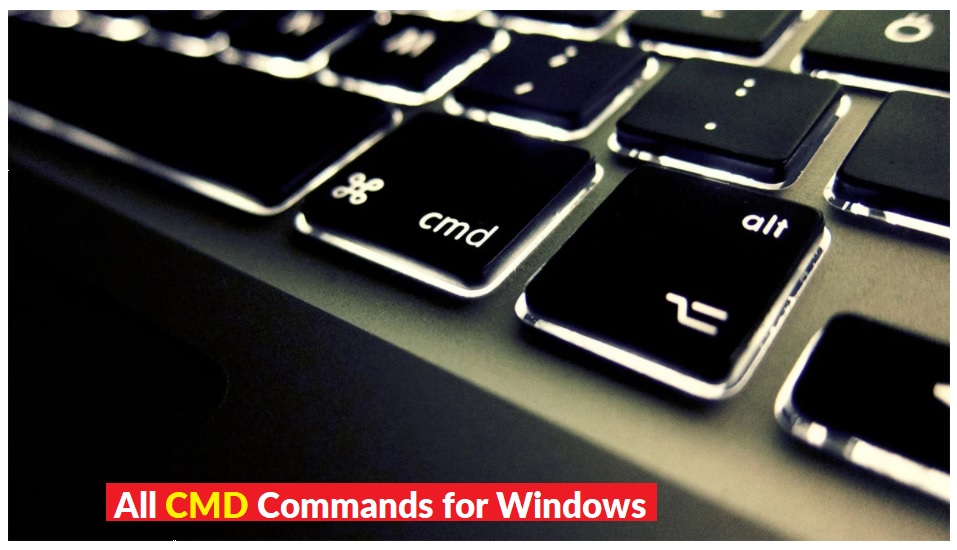 All CMD Commands for Windows