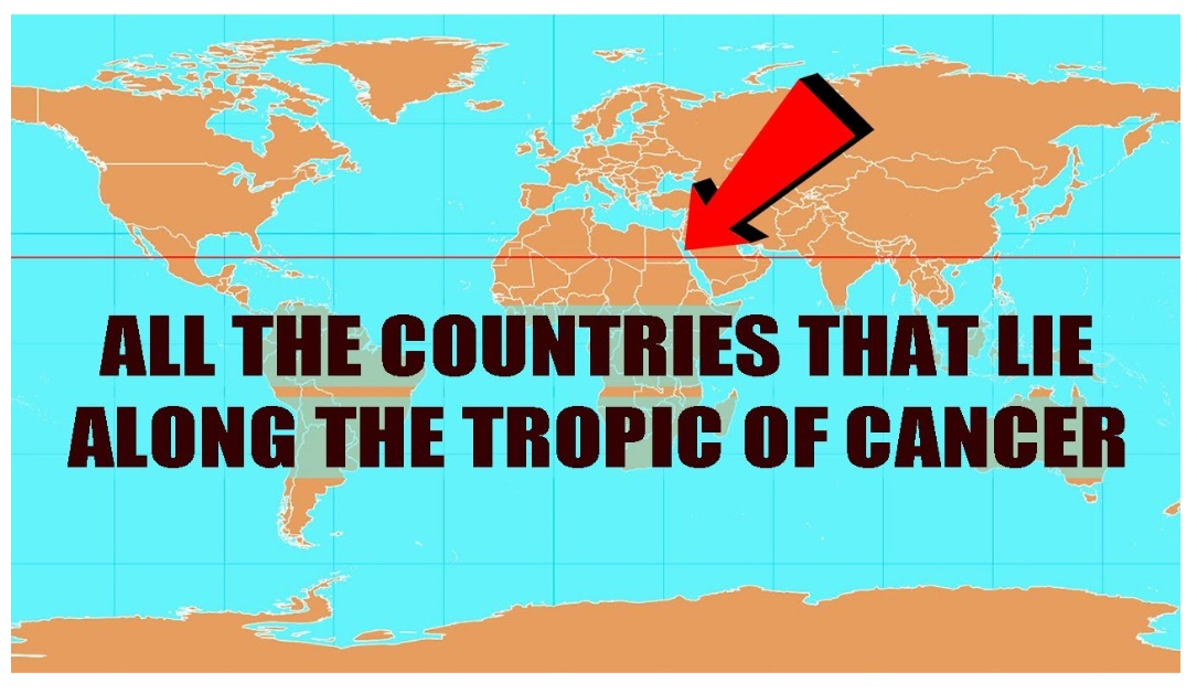 Which asian capital is closest to the tropic of cancer
