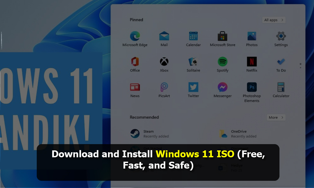 Download and Install Windows 11 ISO (Free, Fast, and Safe)