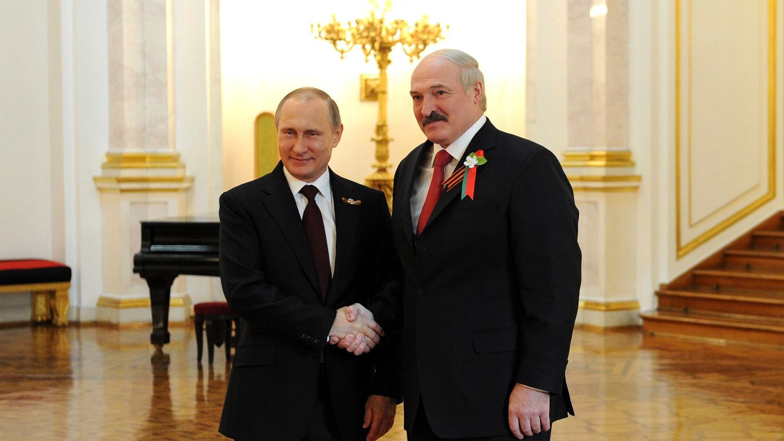 z28294099IERWladimir Putin i Alaksandr Lukaszenka 2015 rok