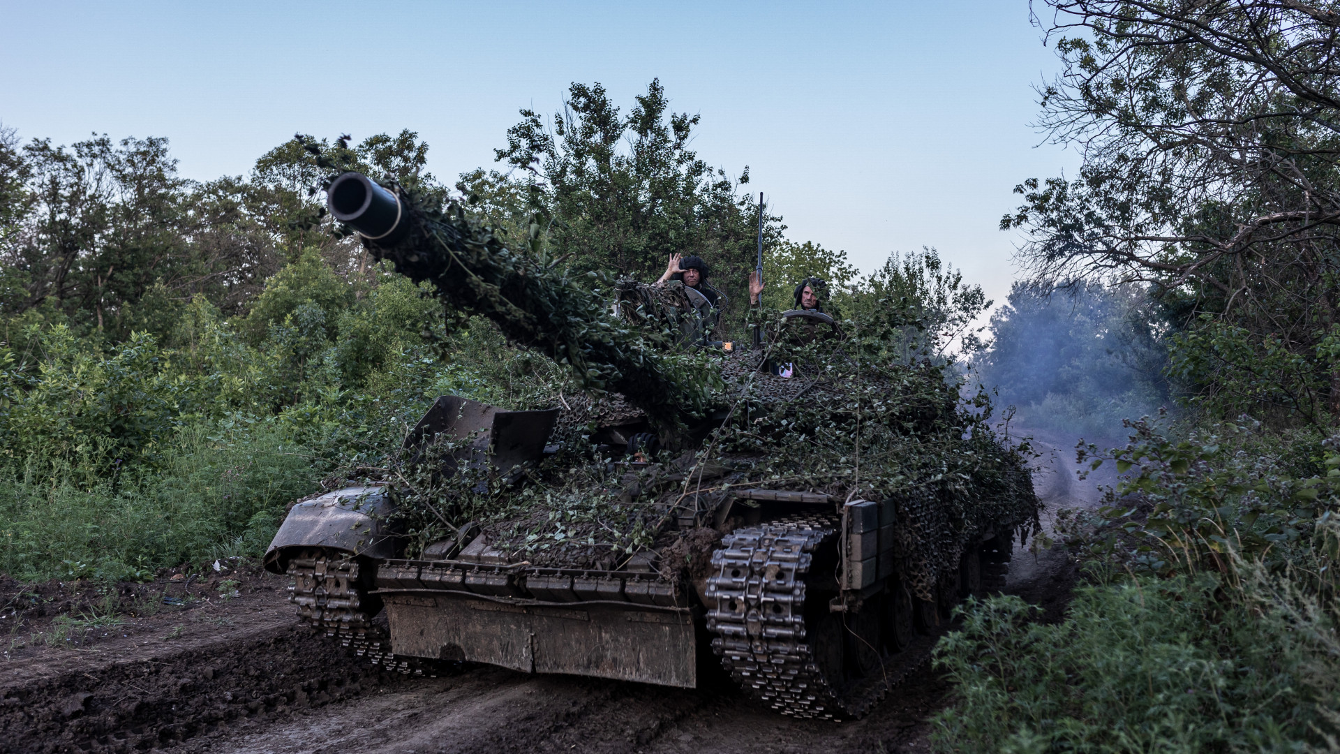 ukran tank harcol donyeck megyeben 617655
