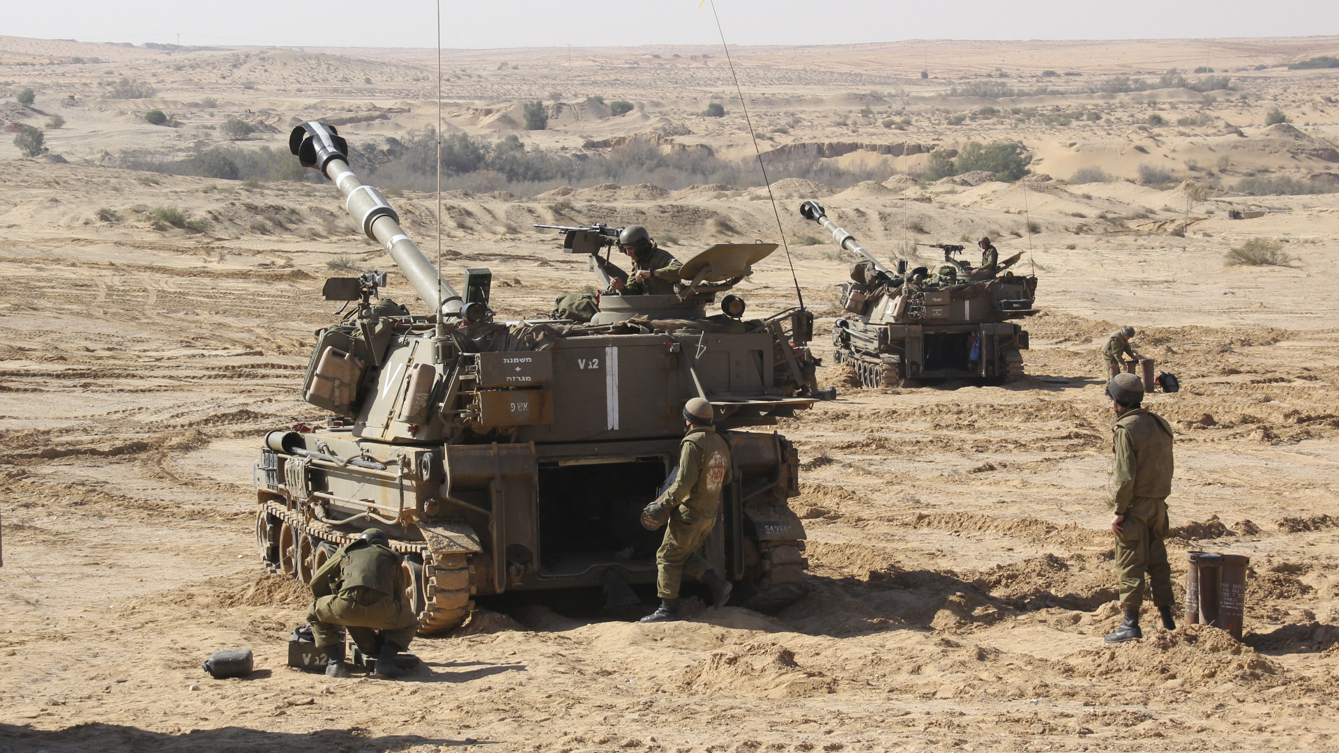 izraeli hadsereg idf tuzerseg m109 stock 630003