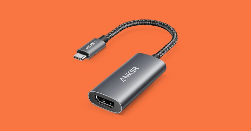 Gear anker 518 usb c to hdmi adapter
