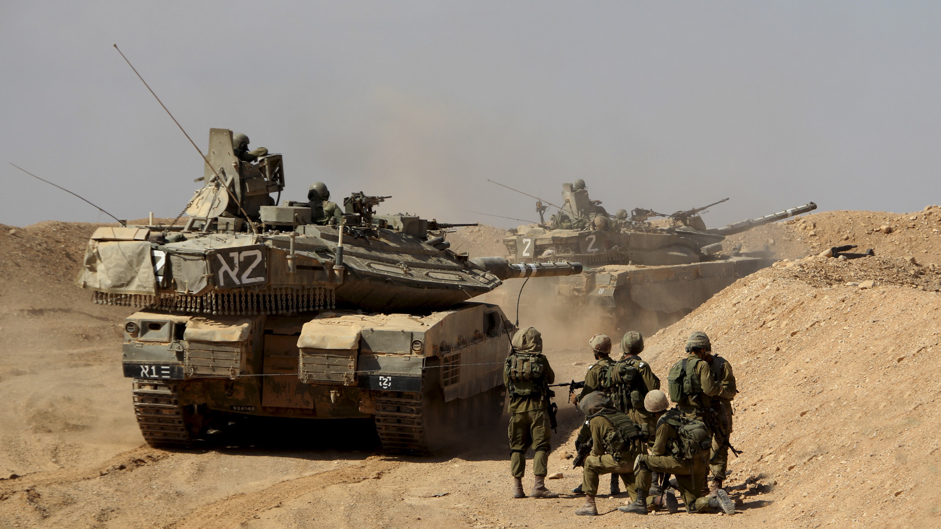 izrael gaza palesztin idf haboru stock merkava tank 639057