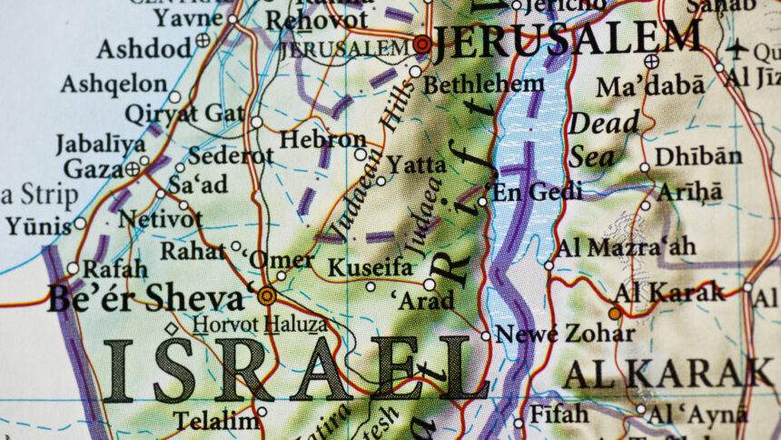 izrael gazai ovezet terkep 632289